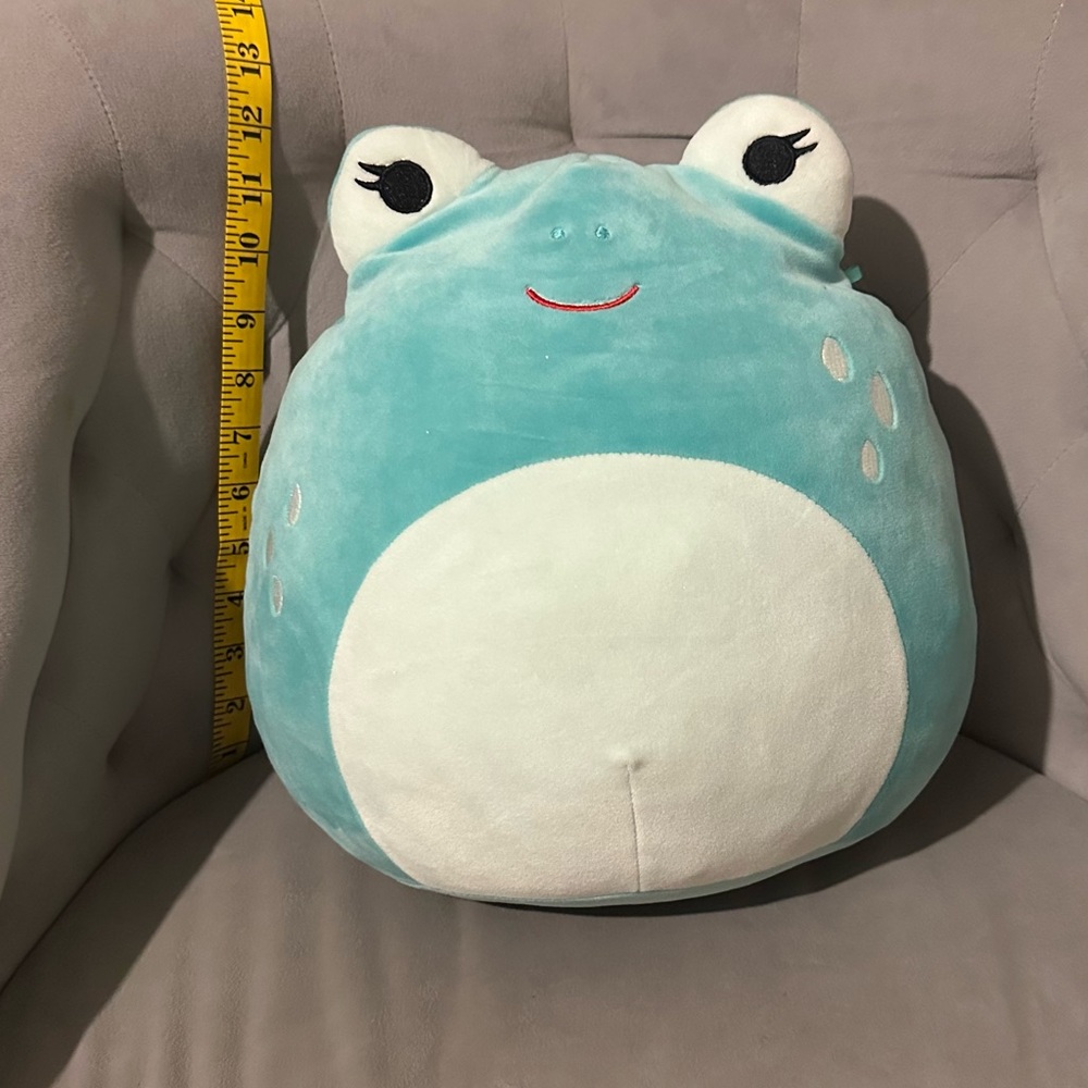 USED Squishmallows Novi The Frog 2021 Walgreens ExclusiTeal Turquoise Aquamarine